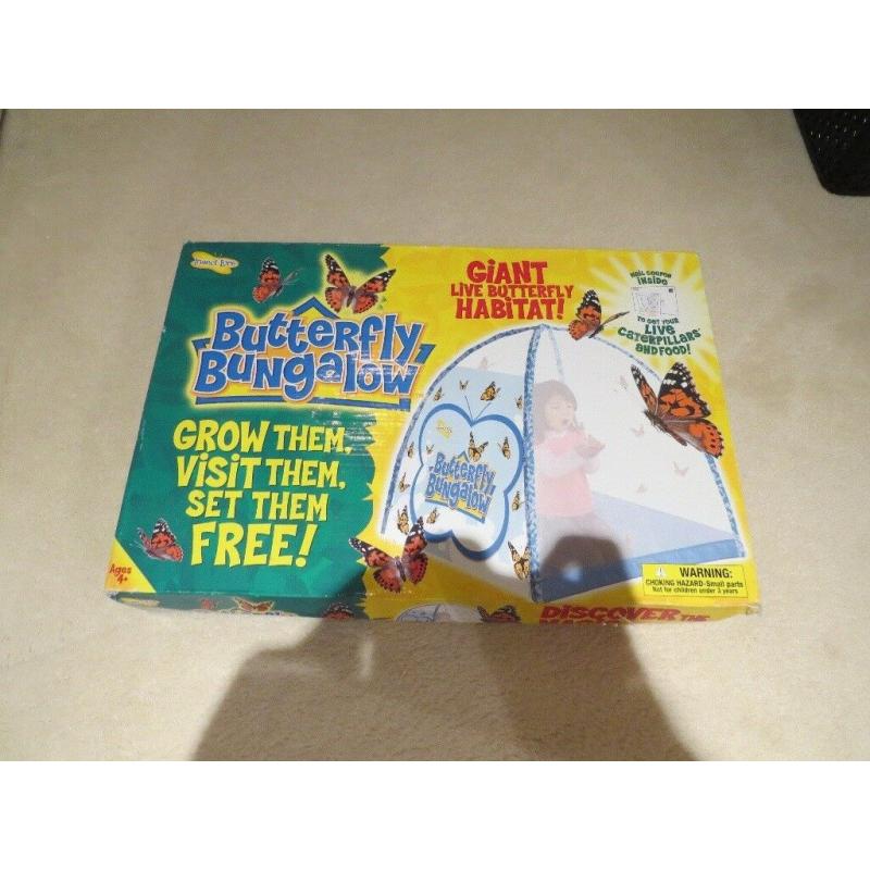 Insectlore Butterfly Bungalow/Tent. Used, in good condition. In original box