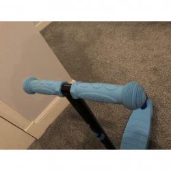 Blue kid scooter