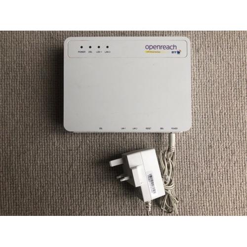 BT Openreach modem FTTC ADSL VDSL