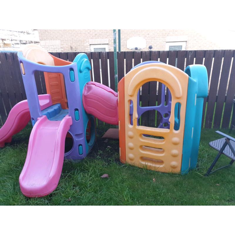 Little tykes climbing frame playhouse