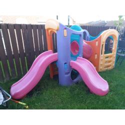 Little tykes climbing frame playhouse