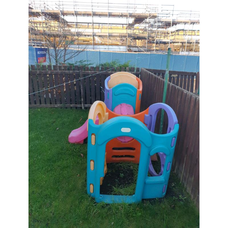 Little tykes climbing frame playhouse