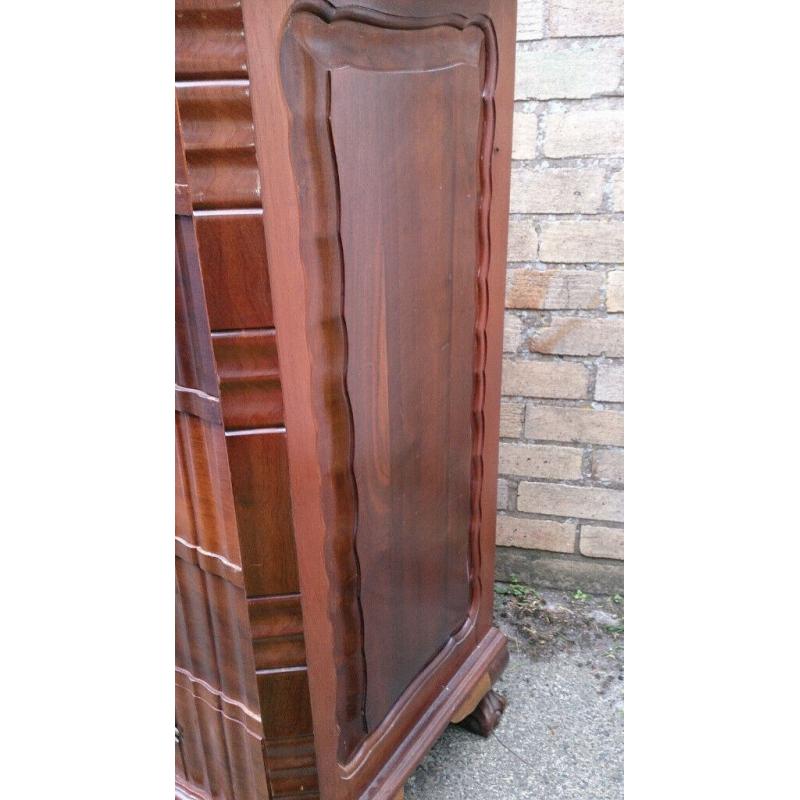 Antique Cape Dutch Solid Wood Chest of Drawers