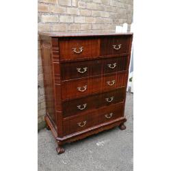 Antique Cape Dutch Solid Wood Chest of Drawers
