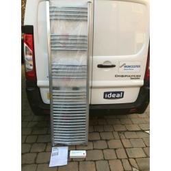 New chrome towel rail