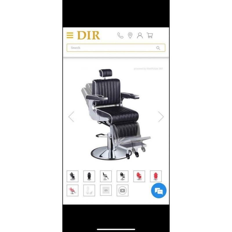 Dir barber chair