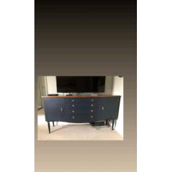 Sideboard, painted blue/grey colour