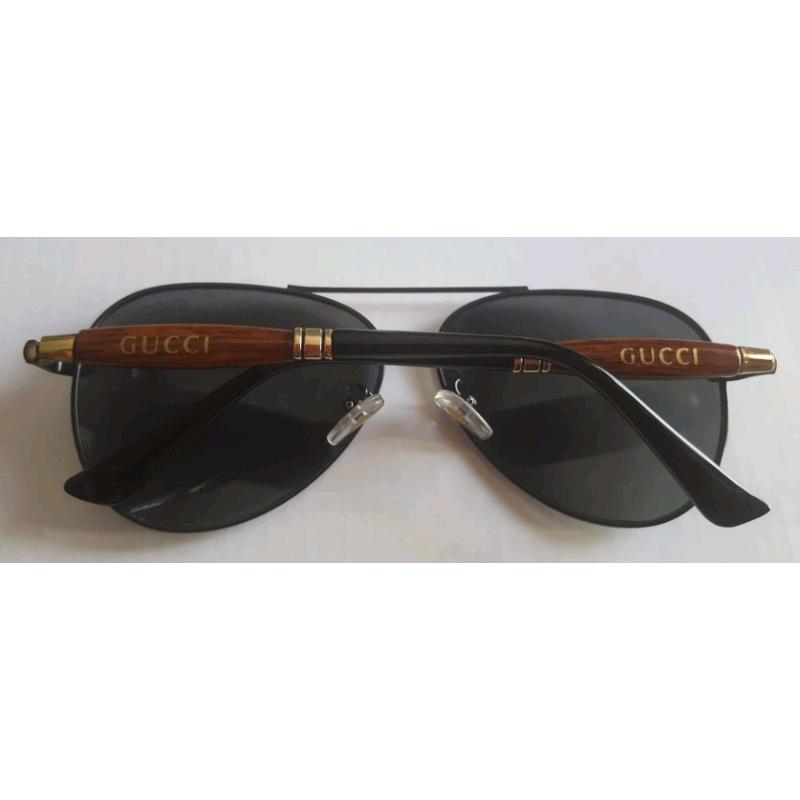 Mens black designer fashion glasses