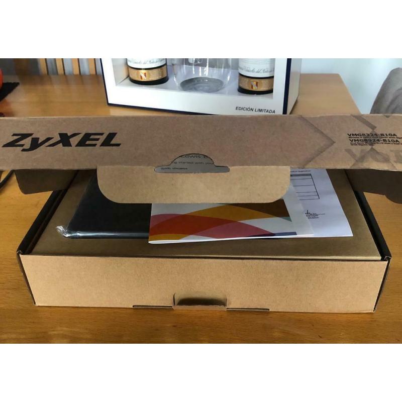 New ZyXEL router