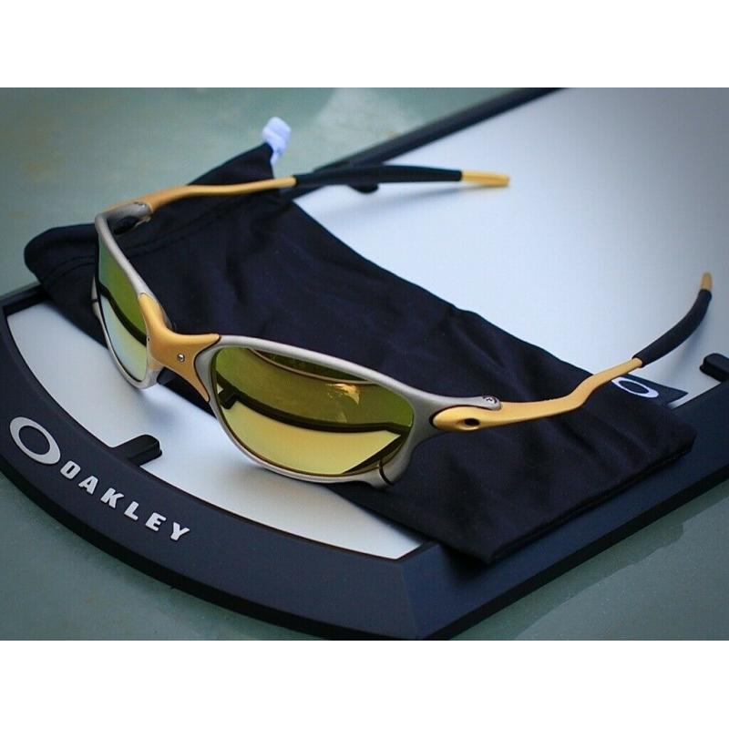 Oakley X-metal XX-X-metal 24k wit 24k lenses.