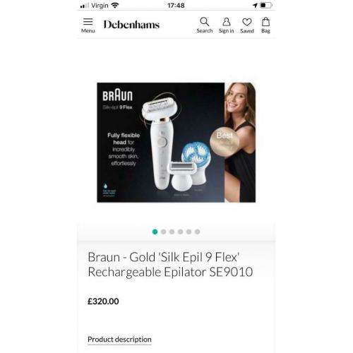 Ladies epilator