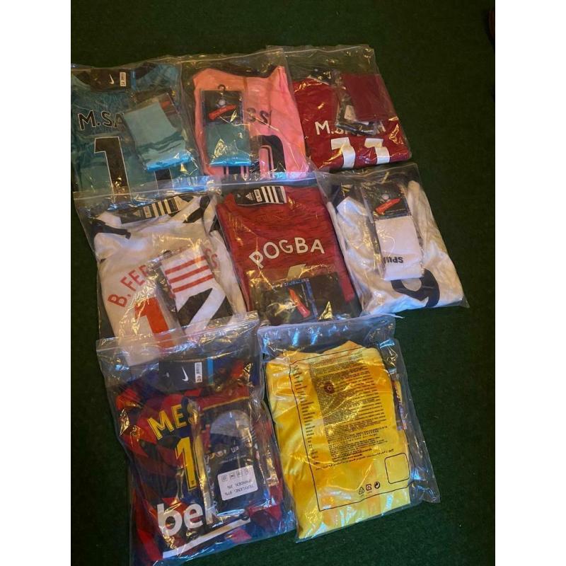 Bulk deal of kids football kits