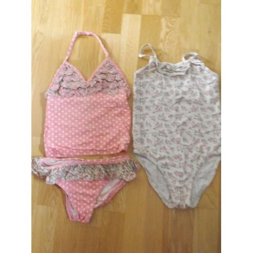 Girls Next Tankini And Next Swimsuit Age 5-6
