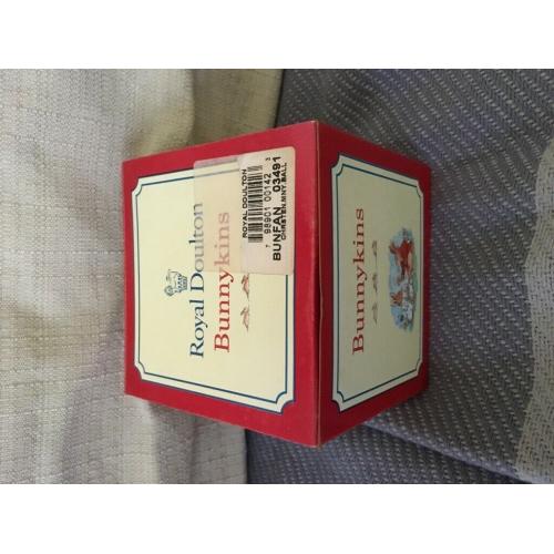 Royal Doulton Bunnykins - celebrate your Christening money box