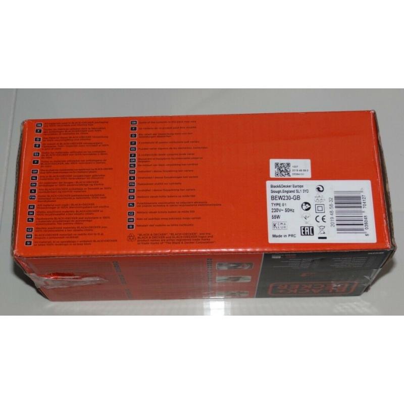 Black & Decker 55W 240V Corded Detail Sander BEW230-GB BEW230 DIY Sanding Mouse Wood Metal Varnish