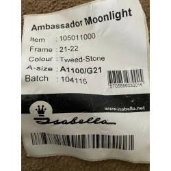 Isabella Ambassador Moonlight Awning. to Fit 1050-1100 Carbon X Poles. with Groundsheets and Carpet