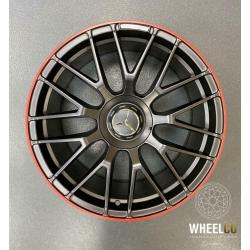 MERCEDES C63 RED LIP STYLE ALLOY WHEELS
