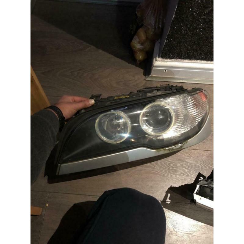 Bmw E46 facelift angel eye headlights