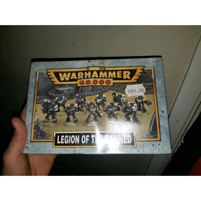 extremely rare sealed vintage Warhammer