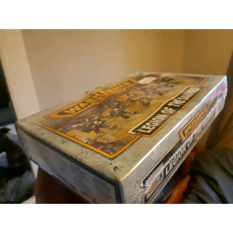 extremely rare sealed vintage Warhammer