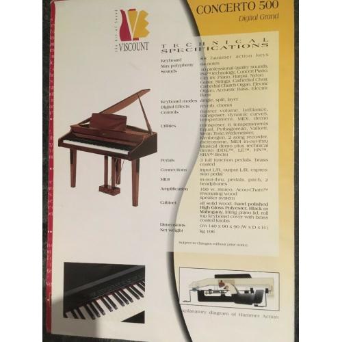 Viscount Concerto 500 digital piano
