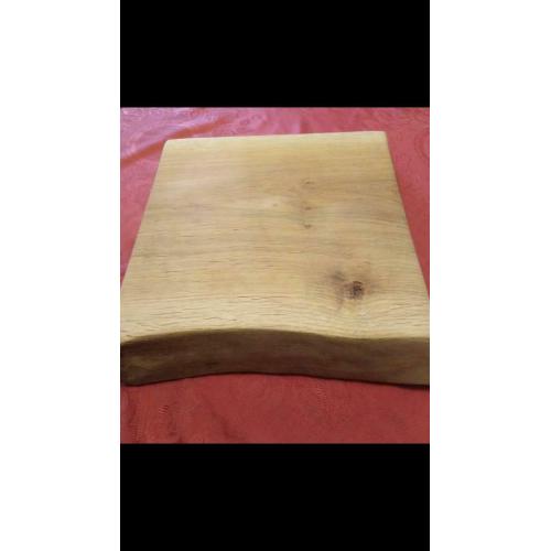 Solid chunky oak chopping board