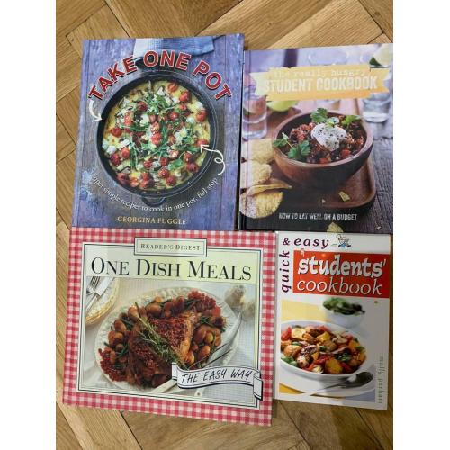 One dish/ student cook books