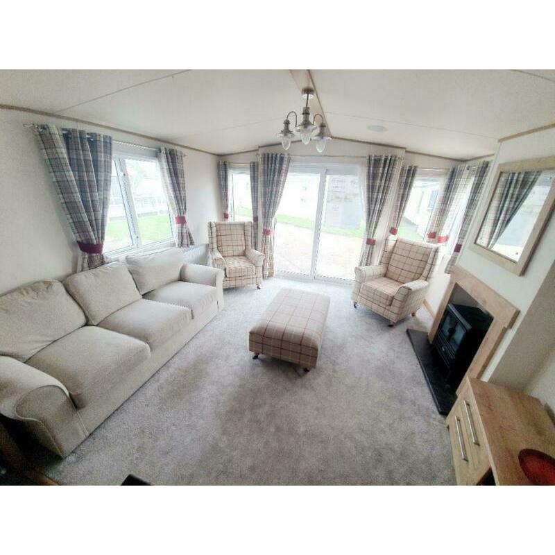 LUXUR SITED STATIC CARAVAN ON THE NORFOLK COAST