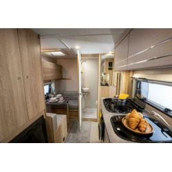Elddis Xplore 304 2021 4 berth touring caravan, single axle.