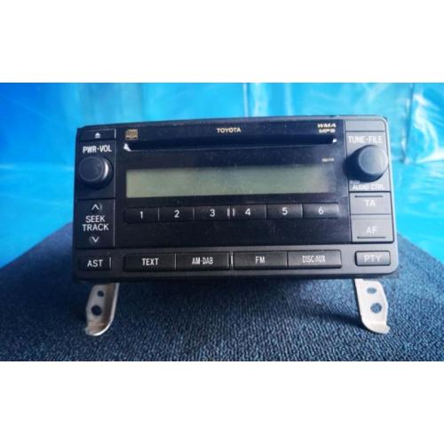 TOYOTA RADIO UNIT HEAD UNIT MP3 WMA CD 86120-60D21 2008 MODEL