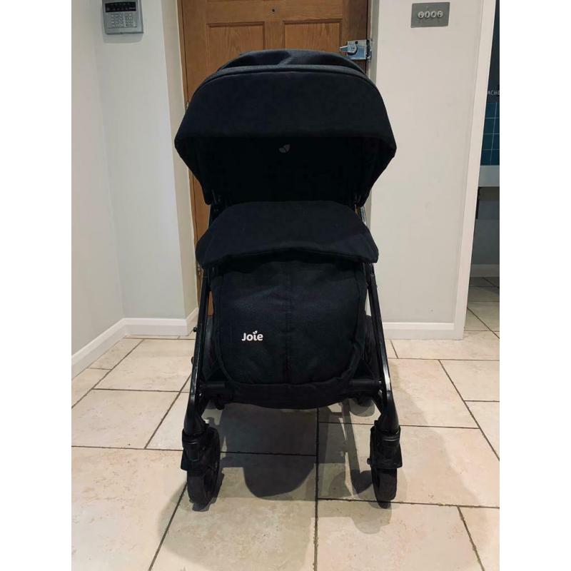 Joie Pram 3 in 1 Reading or Basingstoke pick-up (with carrycot, car seat with free car seat base)