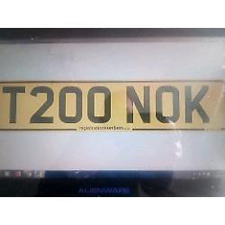 Private Plate ...TROON OK.....