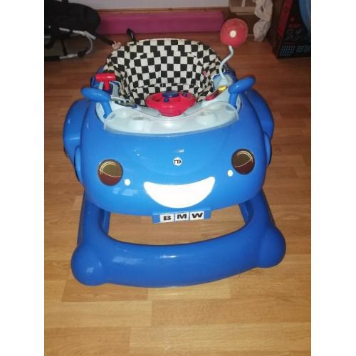Top quality baby walker(Good condition) PLUS Baby Bouncer(NEW)