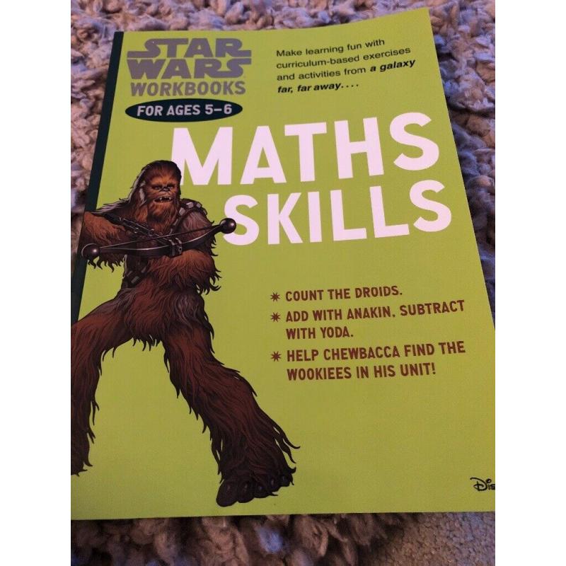 Star Wars maths book age 5-6