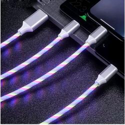 Led phone charger cables