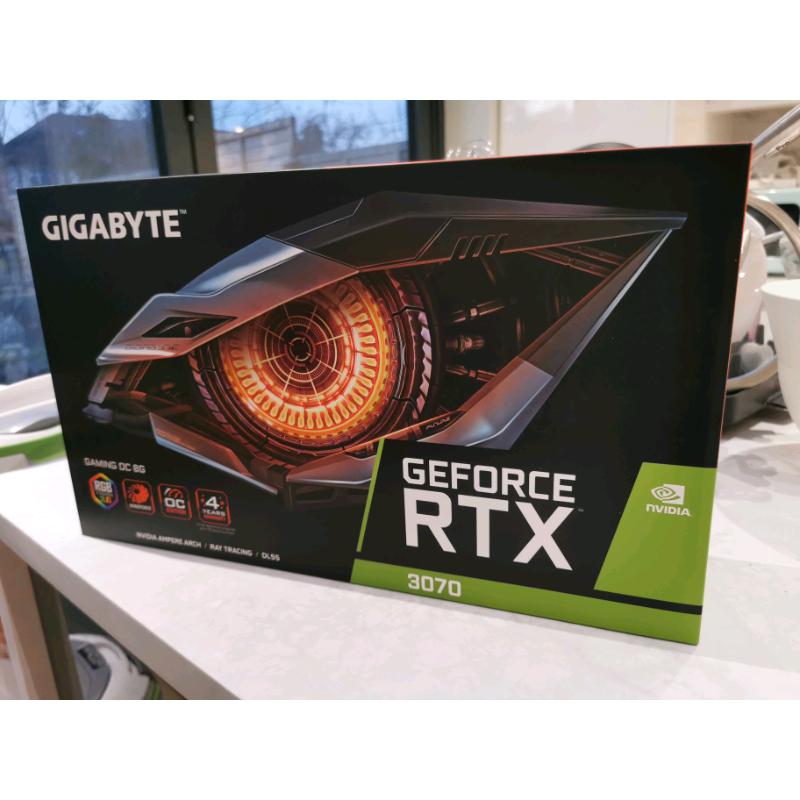 Gigabyte GeForce RTX 3070 GAMING OC 8GB Video Graphics Card - *IN HAND