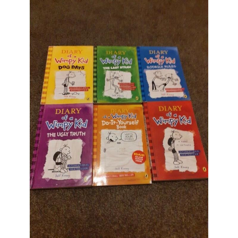 Diary of a Wimpy Kid books