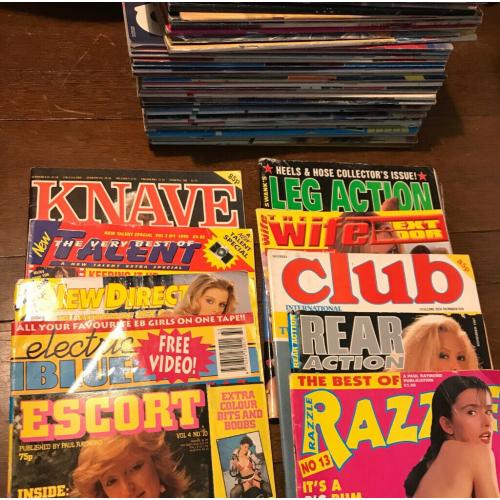 Magazines Wanted Adult Interest, 80s 90s 00s Noughties Cash Paid