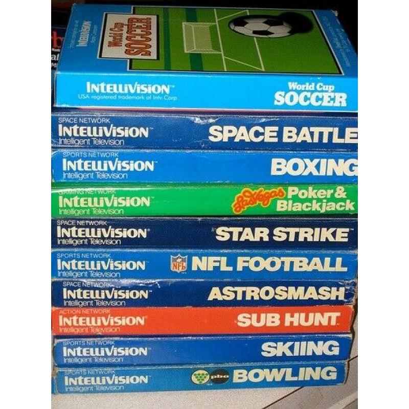 Old game consoles in your loft ? We buy your old consoles, games & accessories - intellivision