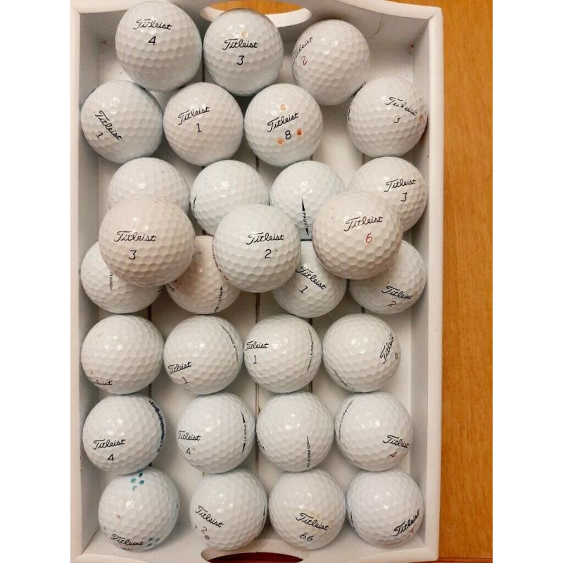 30 Titleist ProV 1 golf balls