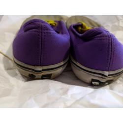 Used vans shoes size 9