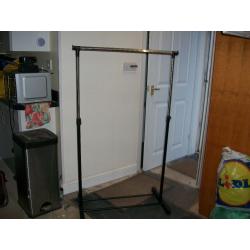 camping collapsible coat hanger rack.
