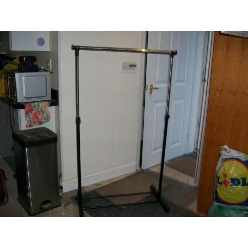 camping collapsible coat hanger rack.