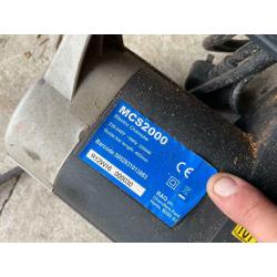 McAllister broken electric chainsaw spares or repair