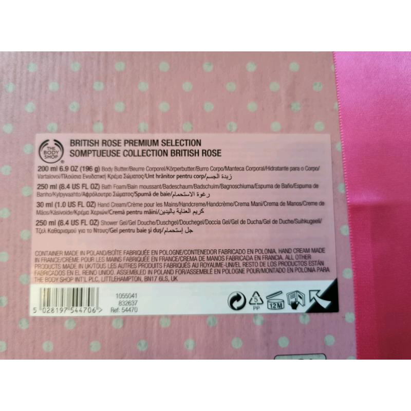 Bath gift sets. Baylis & Harding, Alex Gerrard, Body shop. New