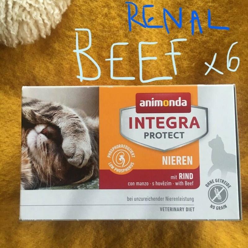 RENAL Integra Protect wet cat food (600g) ?4.50 each