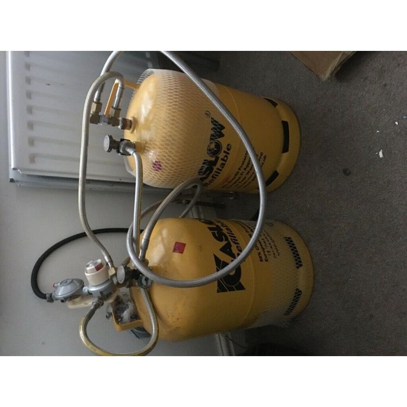 Gaslow refillable cylinder kit