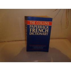 ENGLISH - FRENCH DICTIONARY.