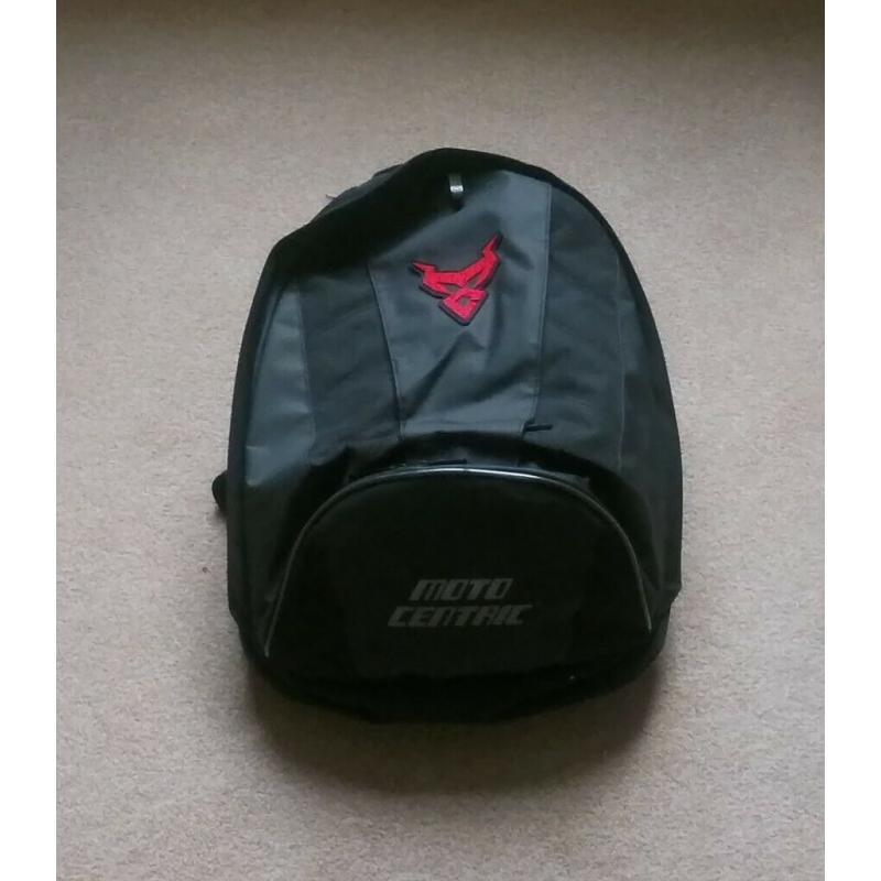 Motocentric backpack