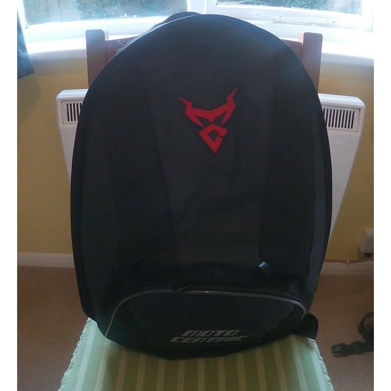 Motocentric backpack